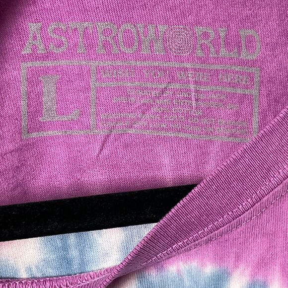 •NEW• Travis Scott Cactus Pulse Feeling Alive! Tie-Dye Shirt (93665-348) Men L - Picture 4 of 9